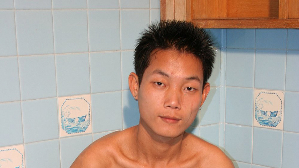 Wet Chinese Boy