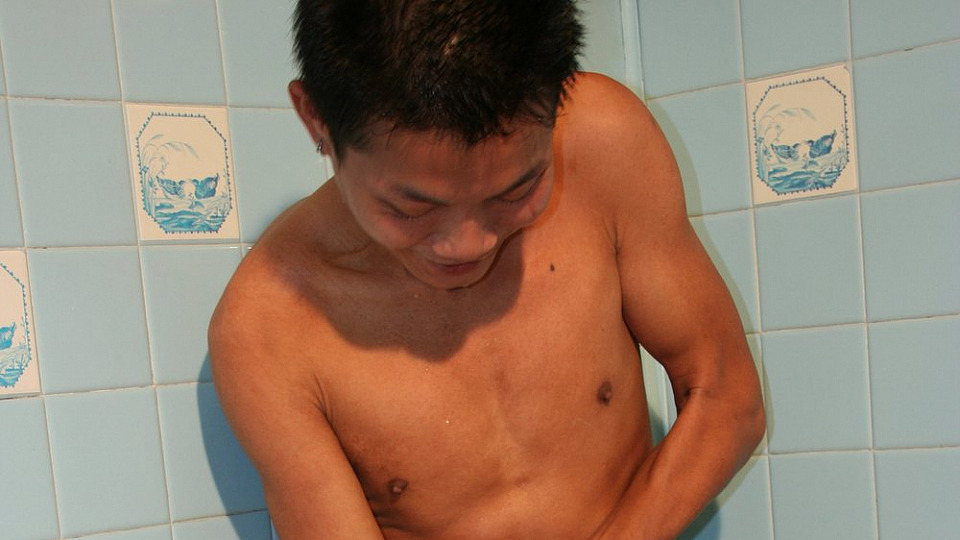 Wet Chinese Boy 2